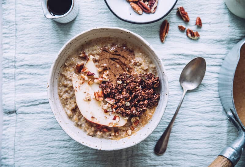 Porridge de quinoa à la courge