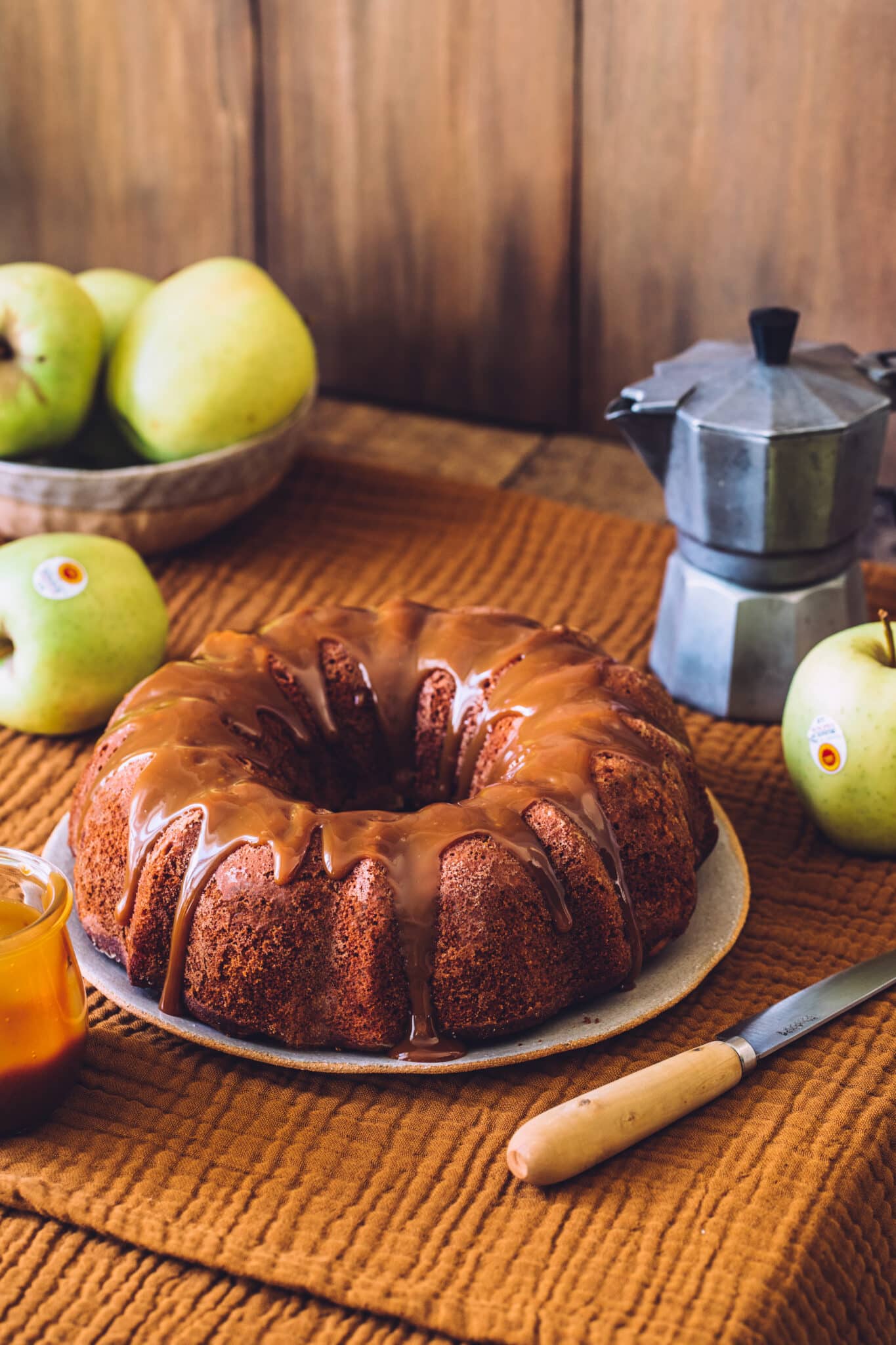 Bundt cake pommes recette hiver