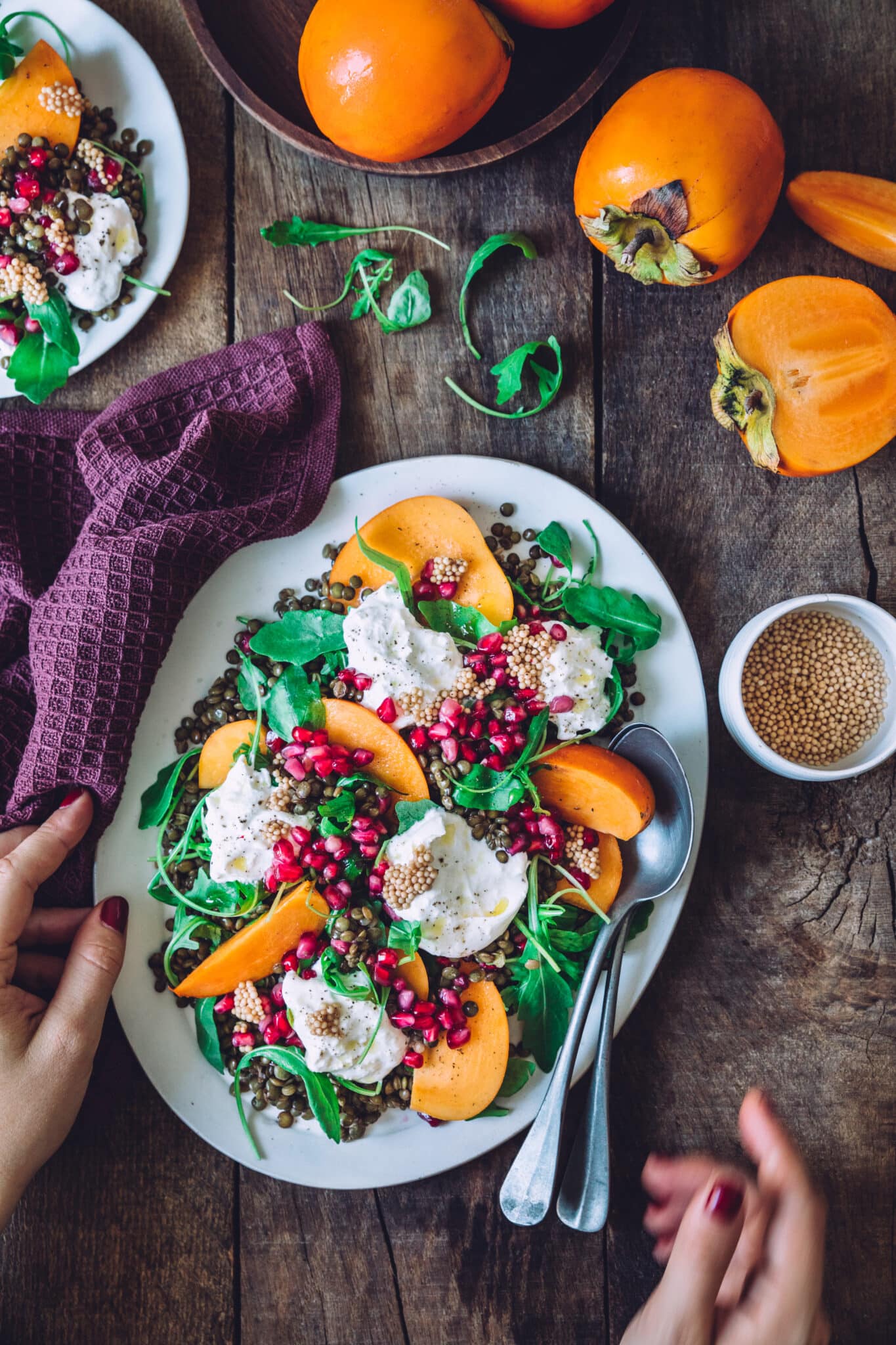 recette salade automne styliste culinaire lyon 